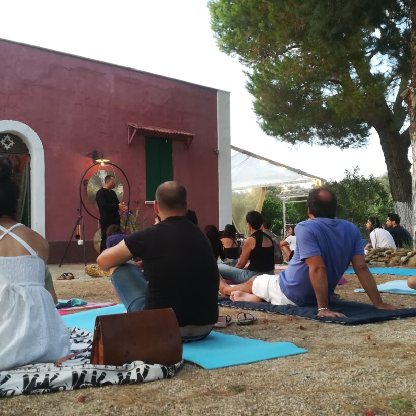 PRIMA SERATA DEDICATA AL BAGNO DI SUONI
